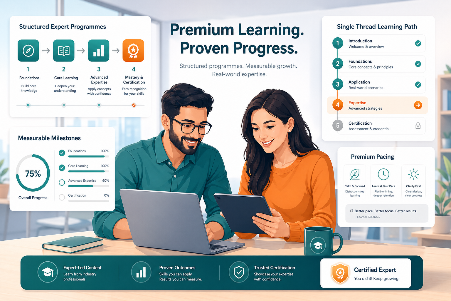 Structured masterclass programme overview